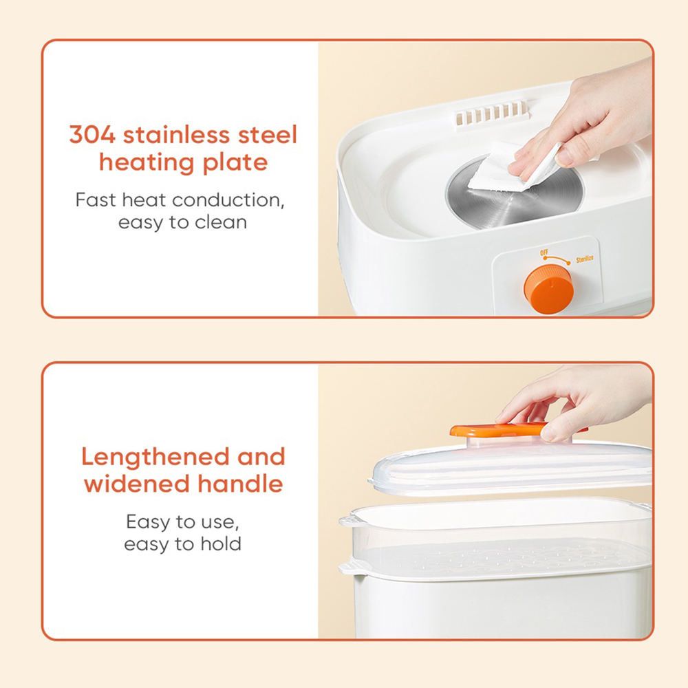 Baby Feeding Bottle Steriliser Steam Sterilizers for Baby Milk Bottle Sterilizer