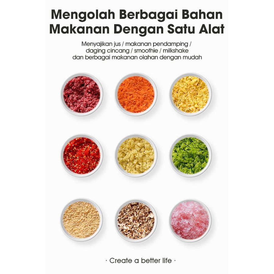 2.5L 350w big capacity automatic meat grinder