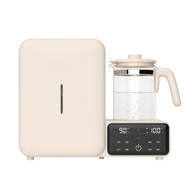 Disinfecting device and warming milk device 2 in 1